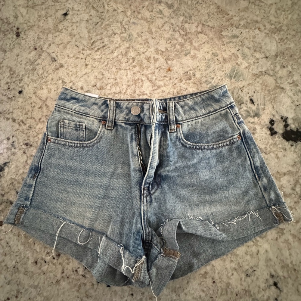 PacSun Light Blue Jean Shorts